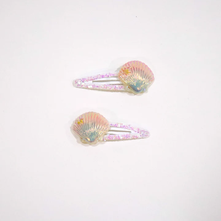 Ganchos cabelo Seashells