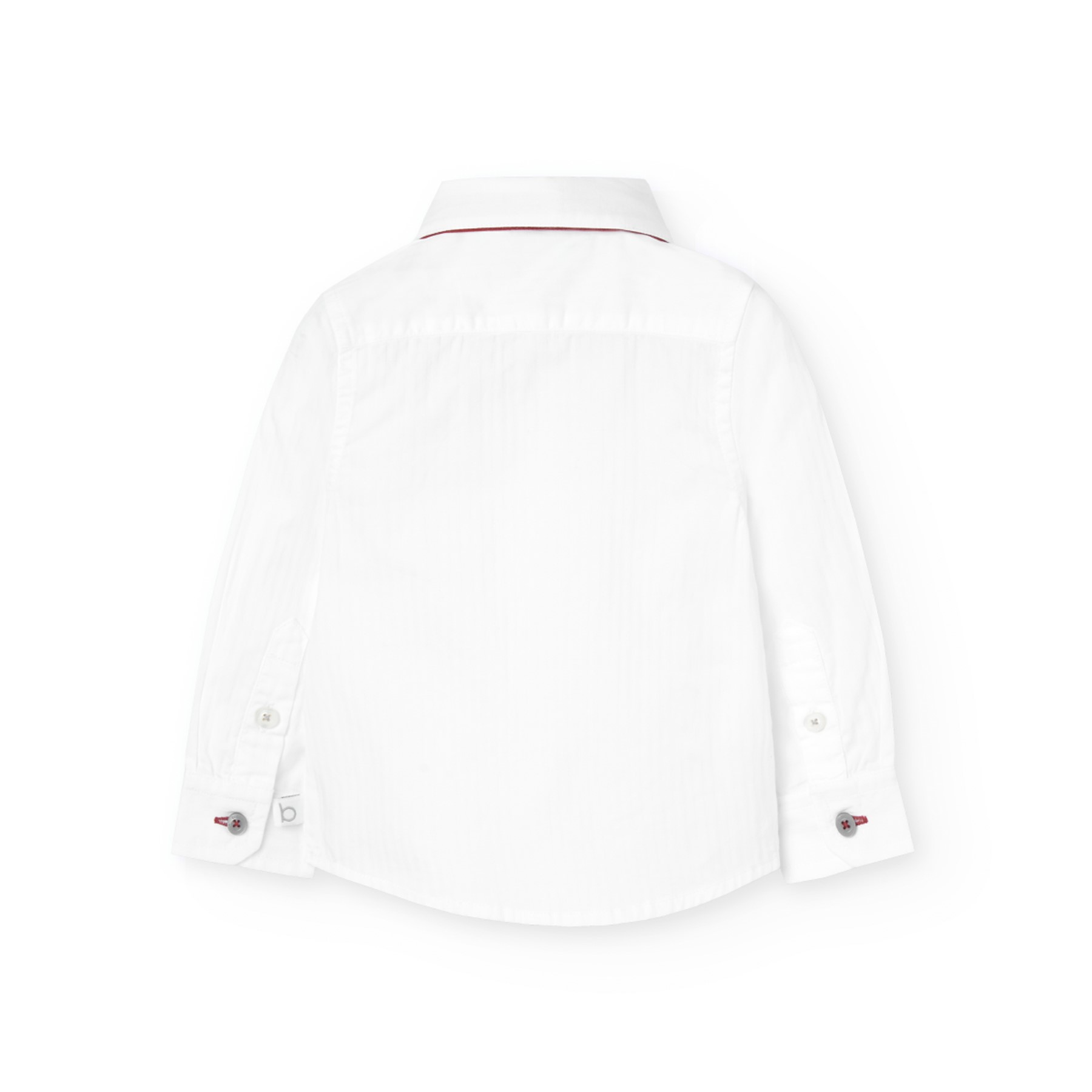 Camisa clássica e laço 3-8 anos