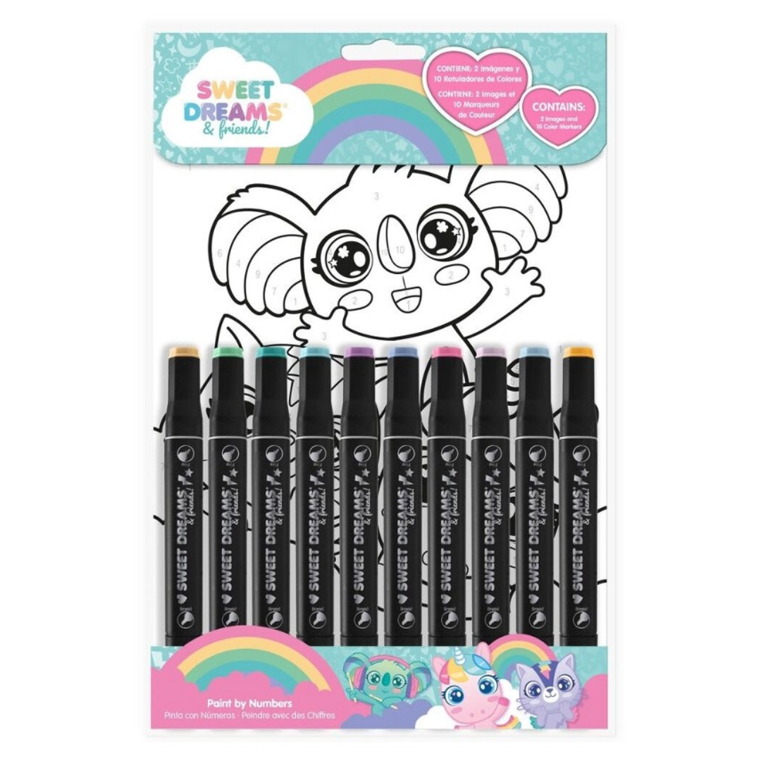 Pinta por números Sweet Dreams