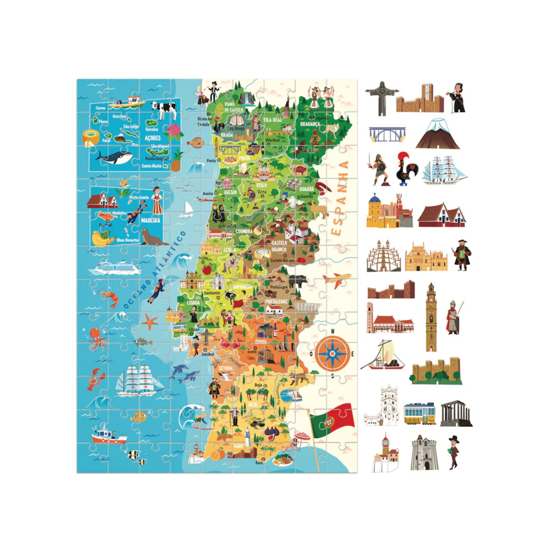 Puzzle À Descoberta de Portugal