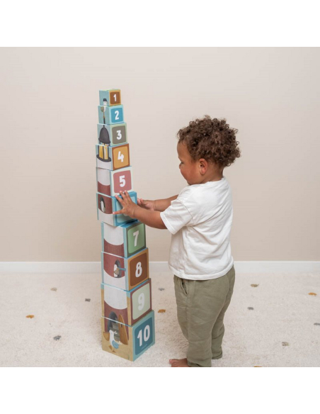 Cubos de empilhar em cartão - Sailors Bay