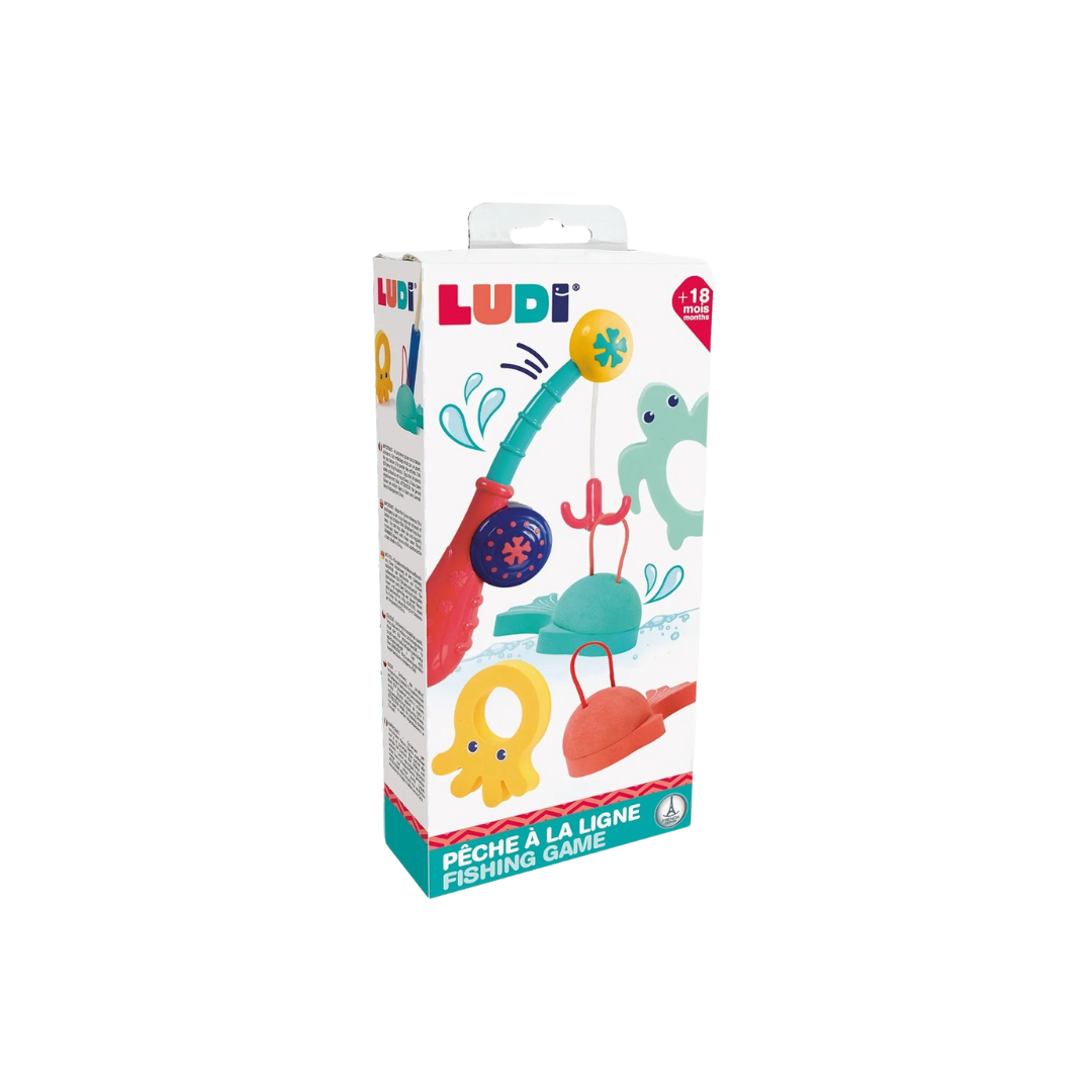 Jogo de pesca para o banho