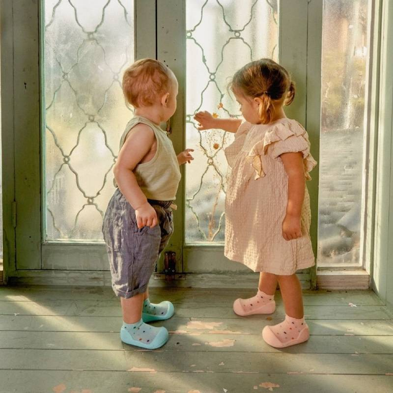 Sapato meia Attipas bamboo Pop menta N19-22.5