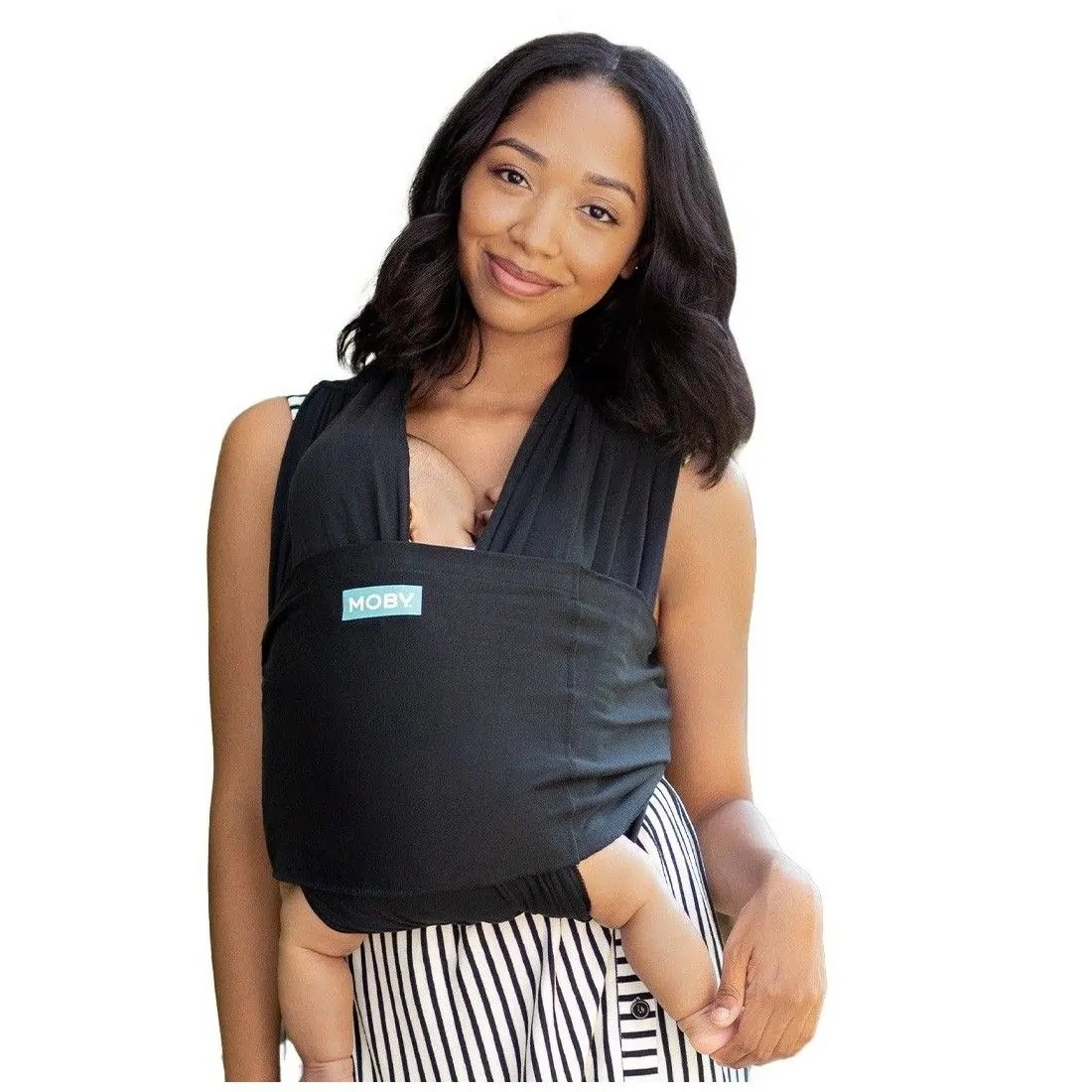 Mochila porta-bebés Moby Fit - Black