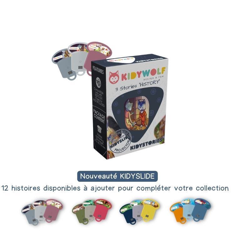 KidyStories - Slides de histórias