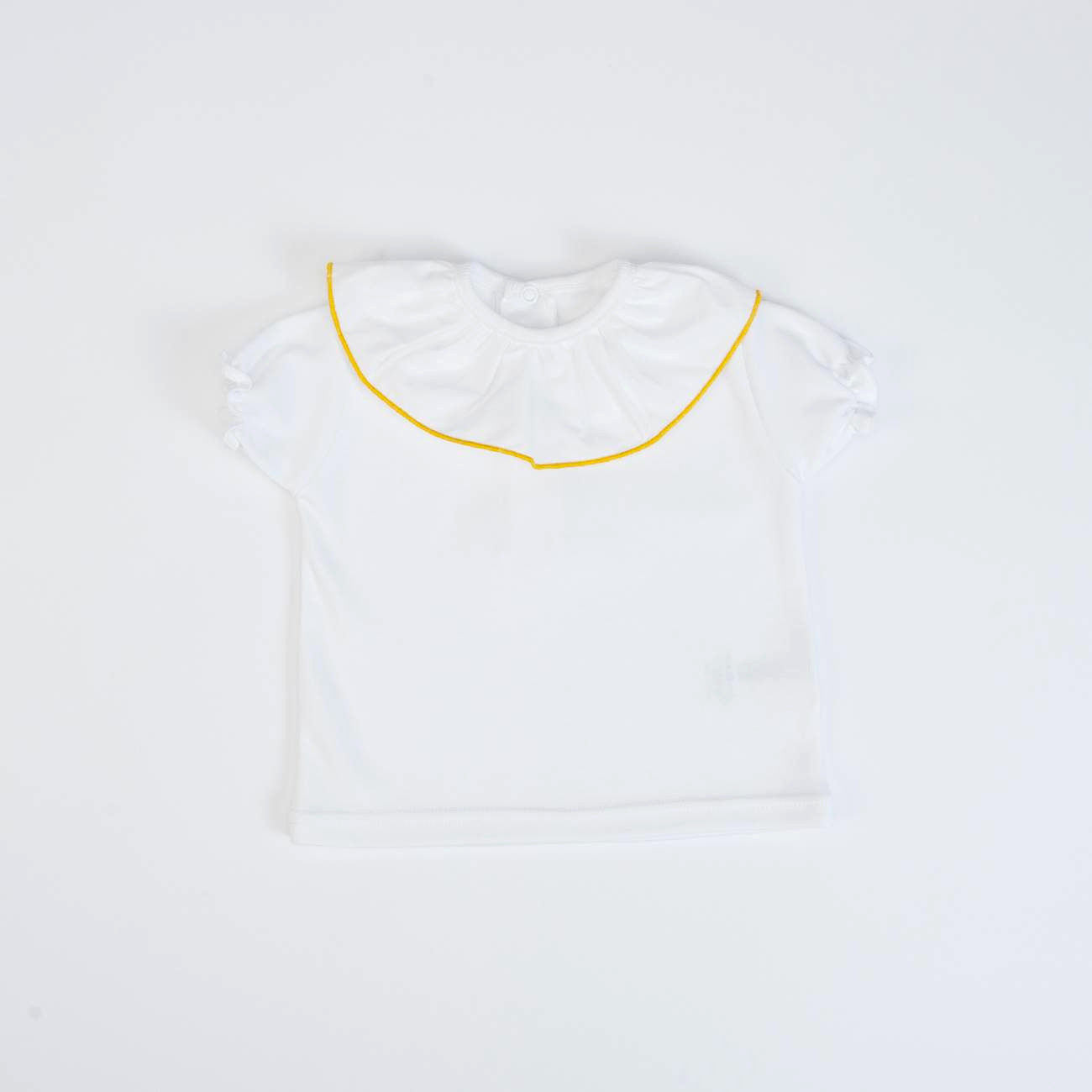 Conjunto orgânico t-shirt e saia Tucanos 12-24 meses