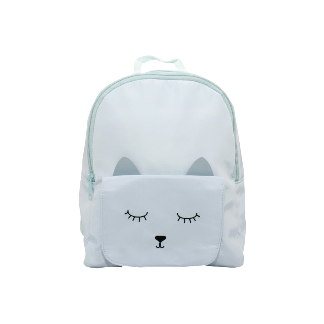 Mochila infantil Gatinho MINA azul 28cm