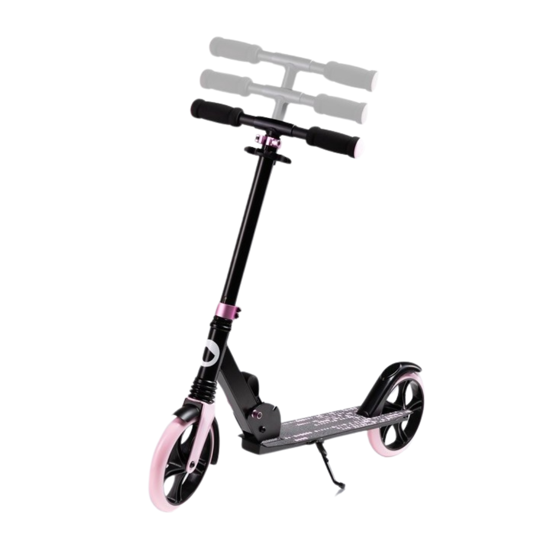 Trotinete 2 rodas Luca preto/rosa