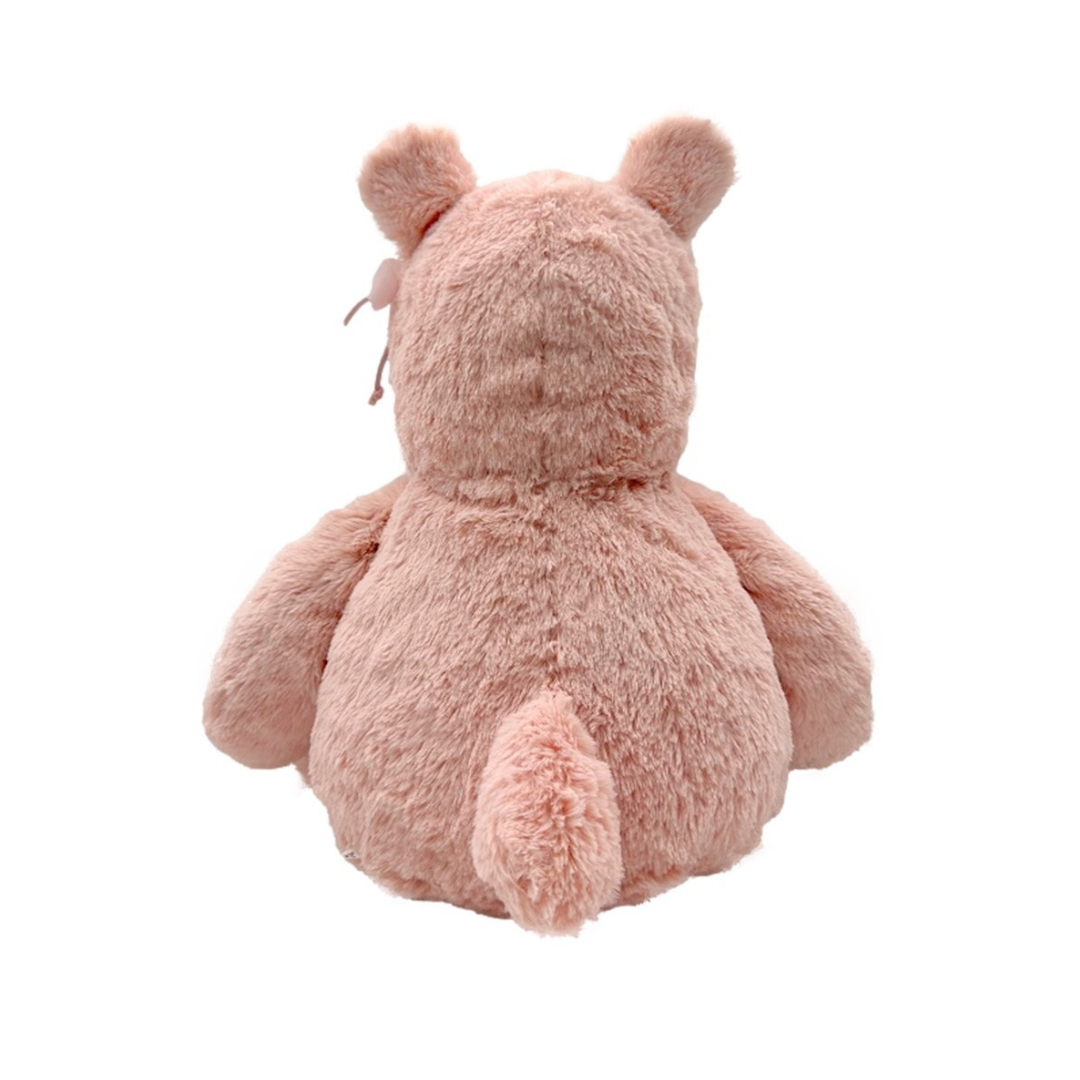 Peluche Hipopótamo Harvey 34cm - Rosa