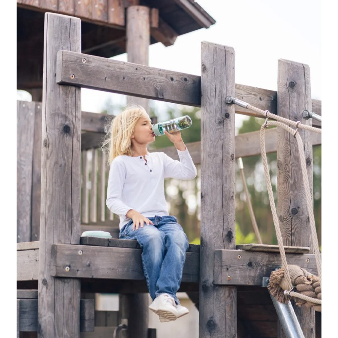 Garrafa Tritan 2 em 1 Golfinho