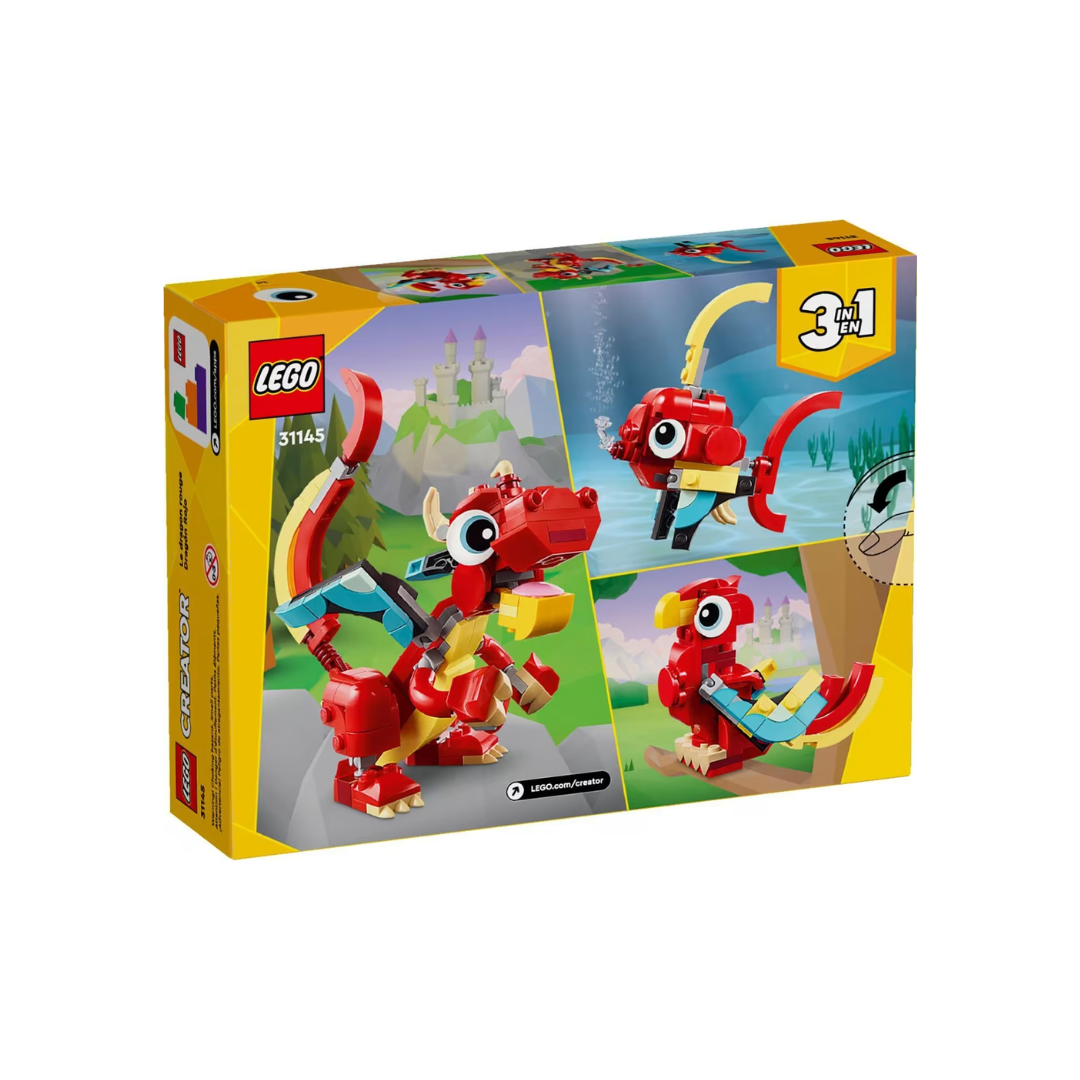 LEGO Creator 31145- Dragão vermelho