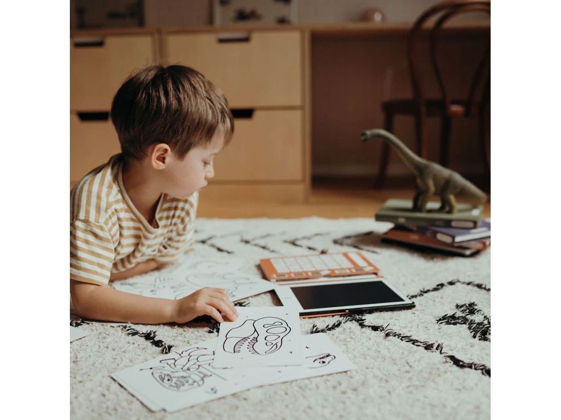 Tablet de desenho Kidydraw mini - Dinossauros