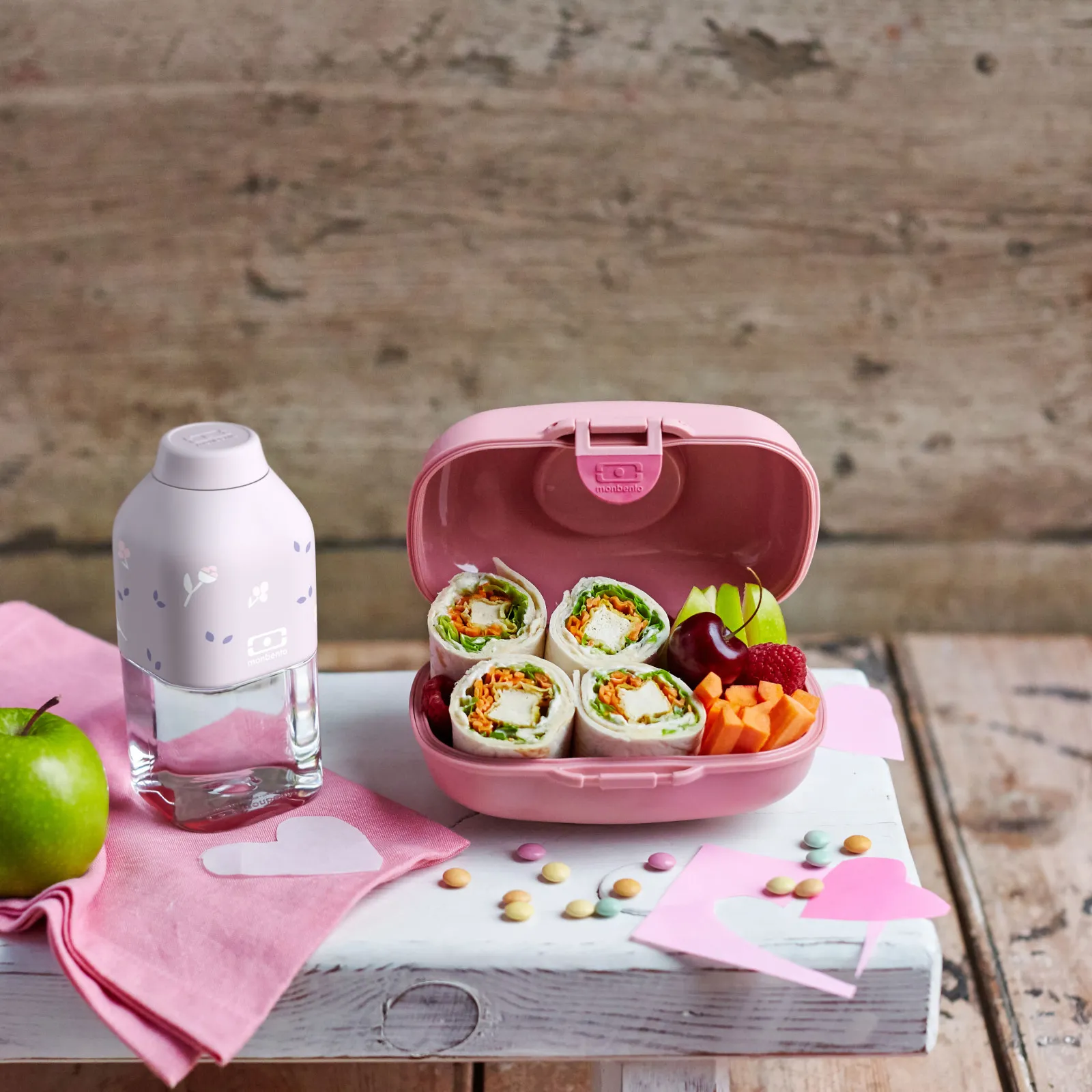 Lancheira monbento 600ml Rosa