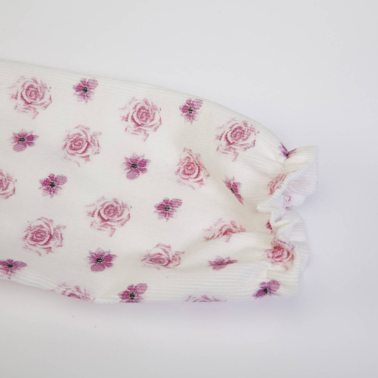 Vestido florido em bombazine 6-24 meses