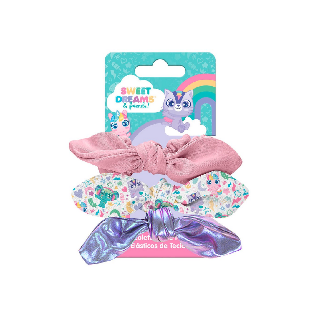 Set 3 scrunchies Sweet Dreams