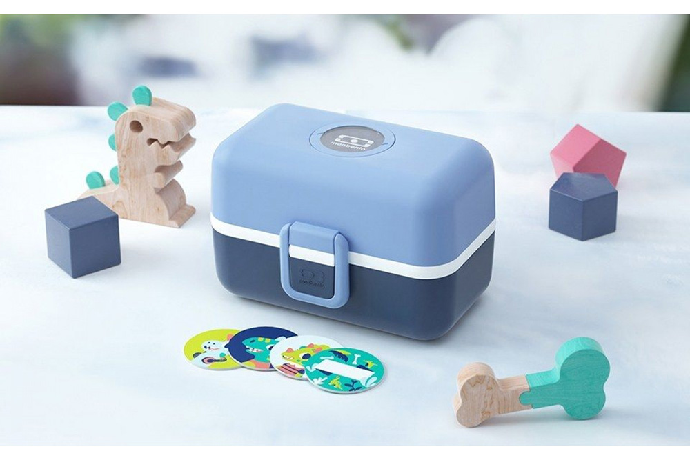 Lancheira infantil monbento 800ml Azul