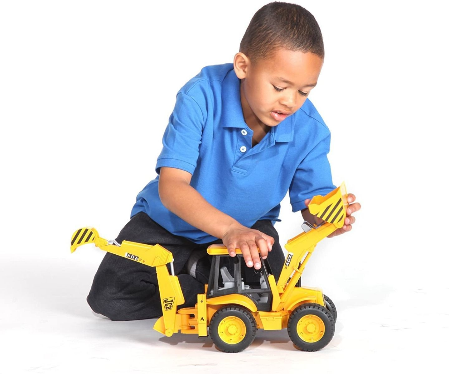 Retroescavadora JCB 4CX com pá carregadora traseira