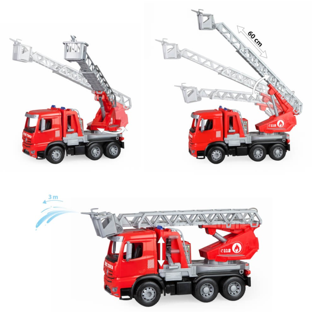 WORXX Camião dos bombeiros Mercedes-Benz 42cm