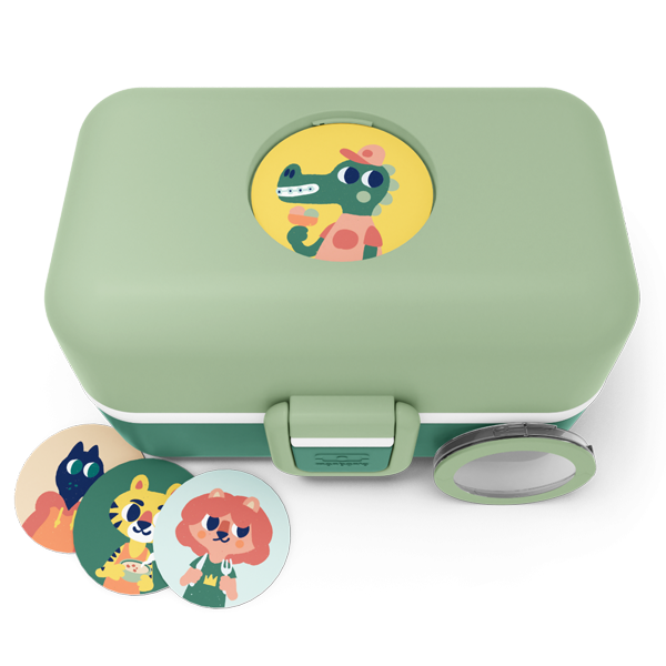 Lancheira infantil monbento 800ml Verde