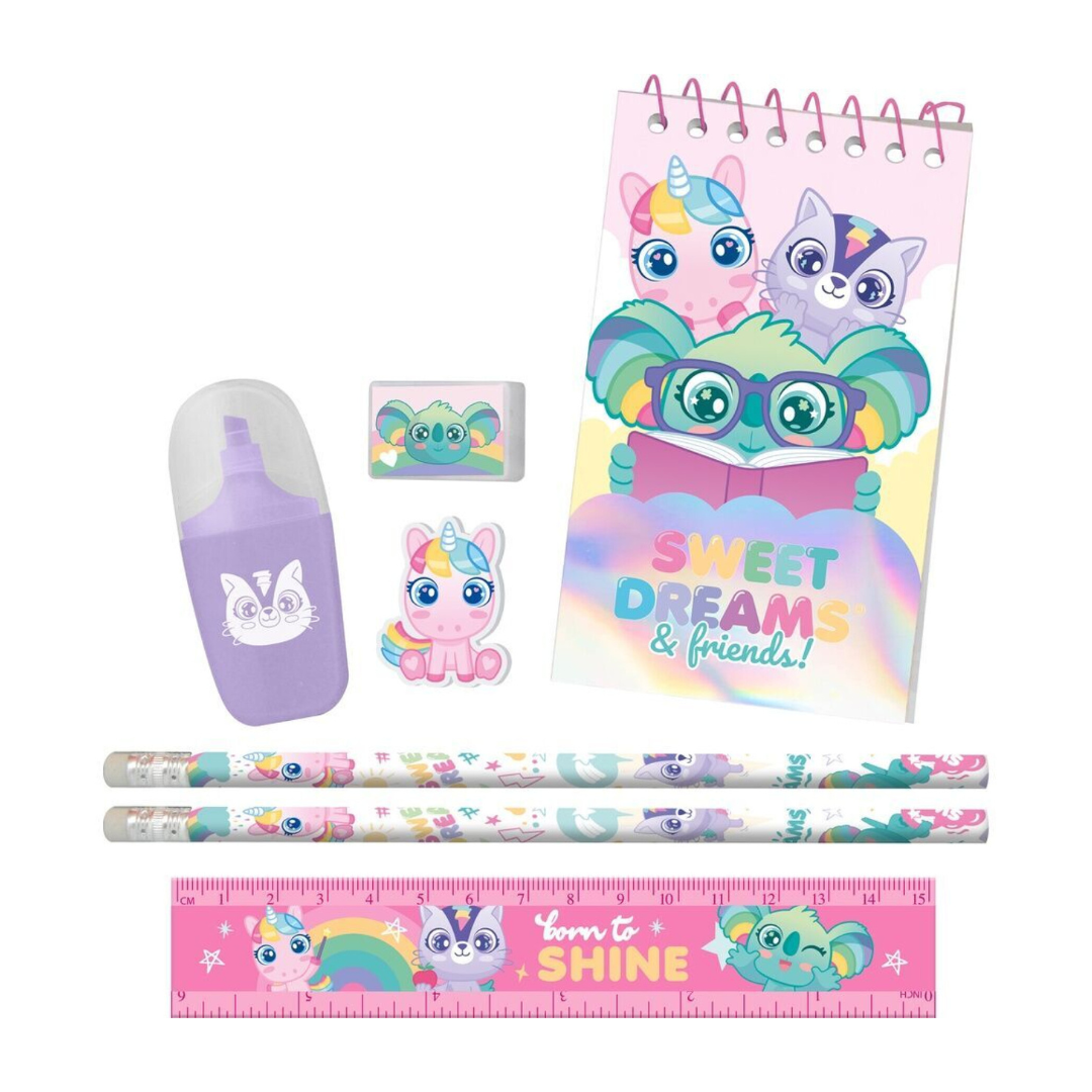 Conjunto papelaria Sweet Dreams