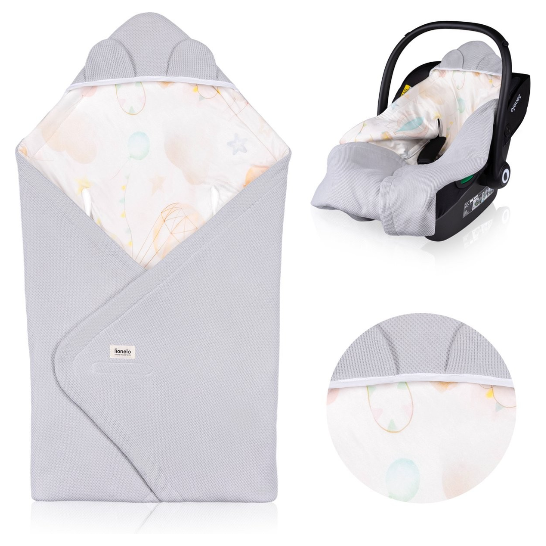 Manta de aquecimento para cadeira auto Cinza