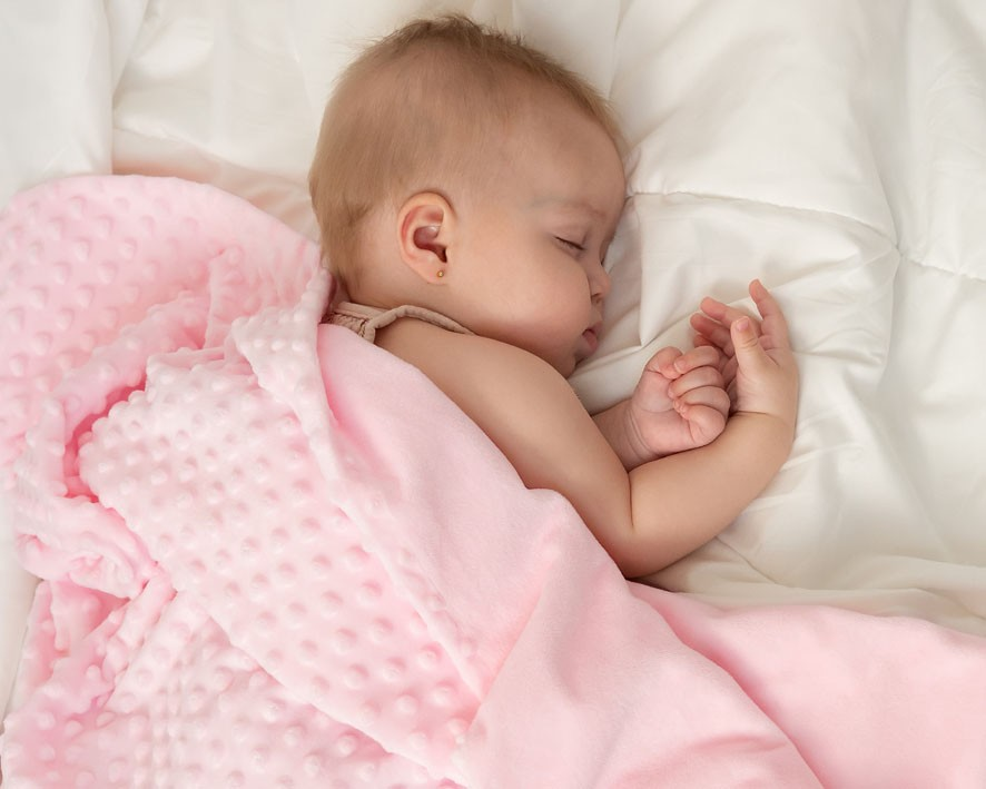 Mantinha 80x110cm rosa