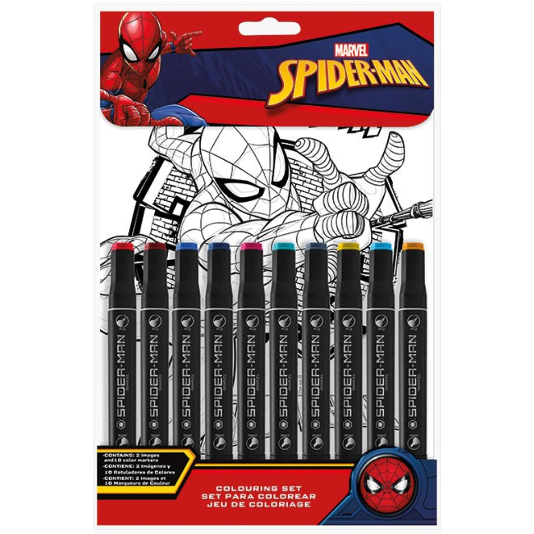 Set de colorir SpiderMan