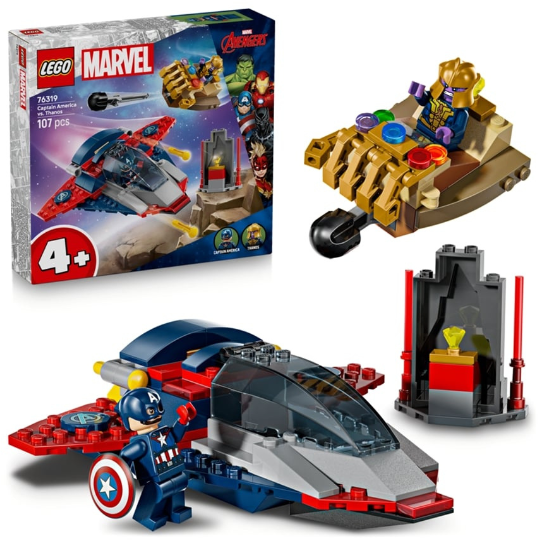 LEGO Marvel 76319 - Capitão América Vs. Thanos