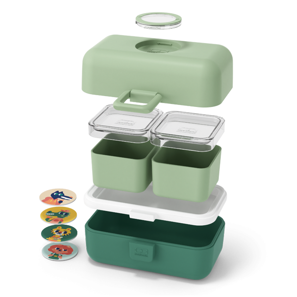 Lancheira infantil monbento 800ml Verde