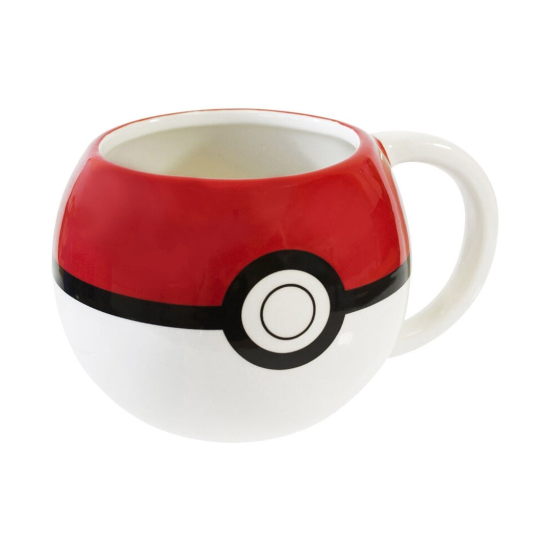 Caneca 3D Poke-Ball Pokémon 445ml