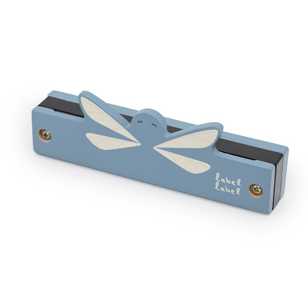 Harmónica em madeira Azul