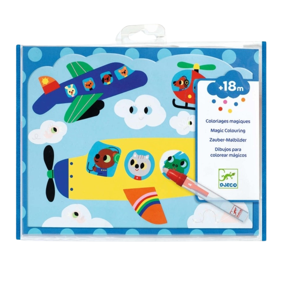 Escondido no Céu - Jogo de colorir com água