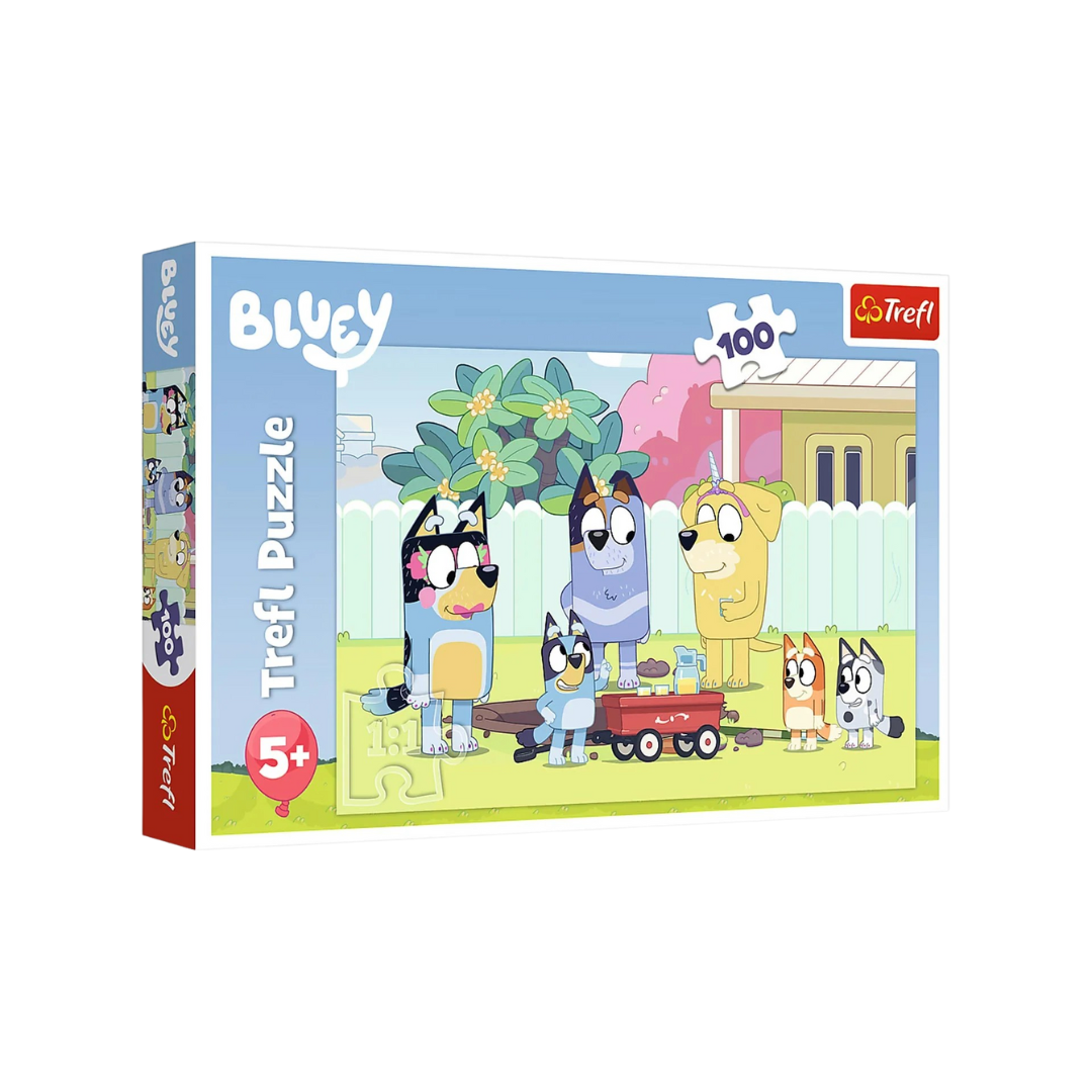 Puzzle O mundo feliz de Bluey 100 peças