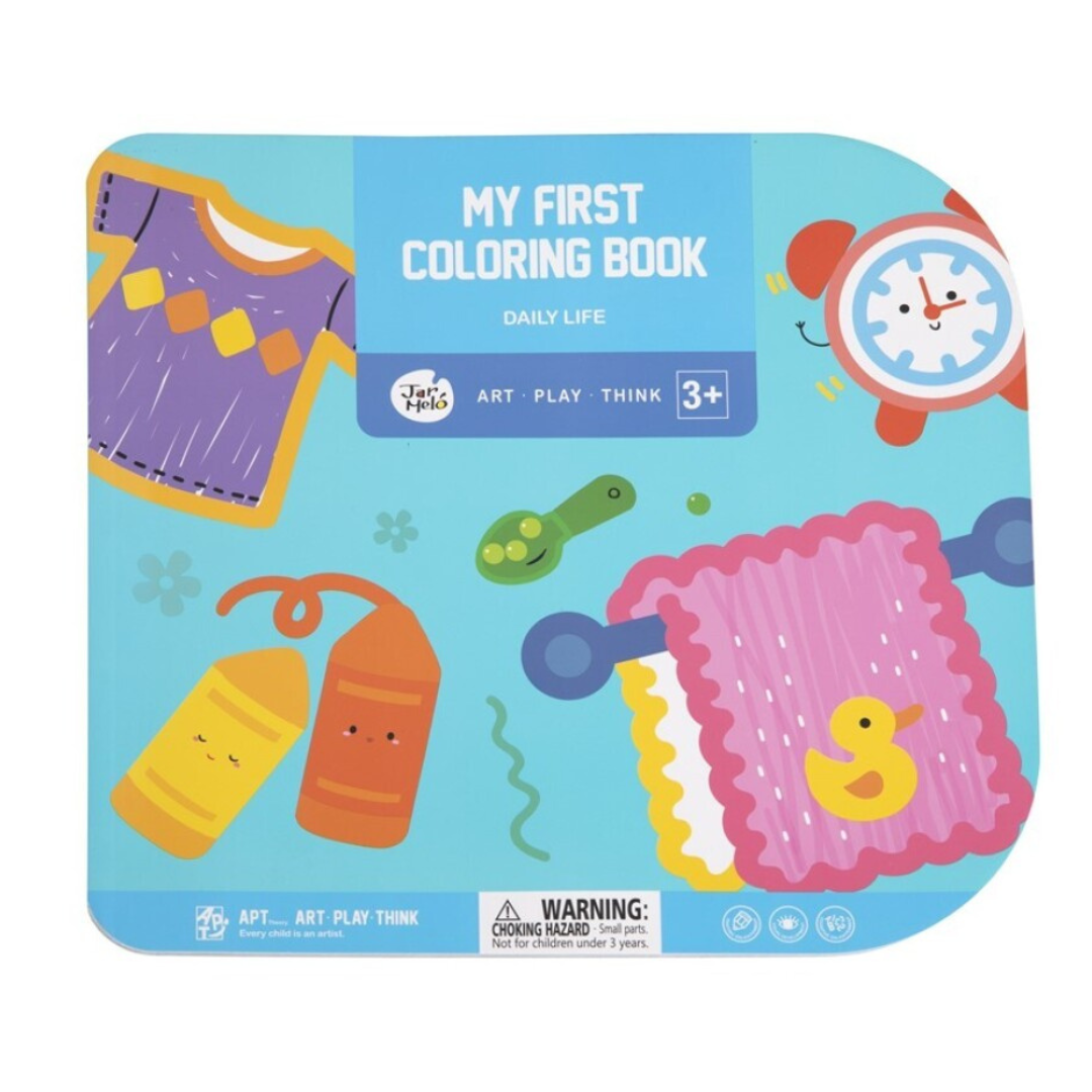 O meu primeiro livro de colorir - O dia-a-dia