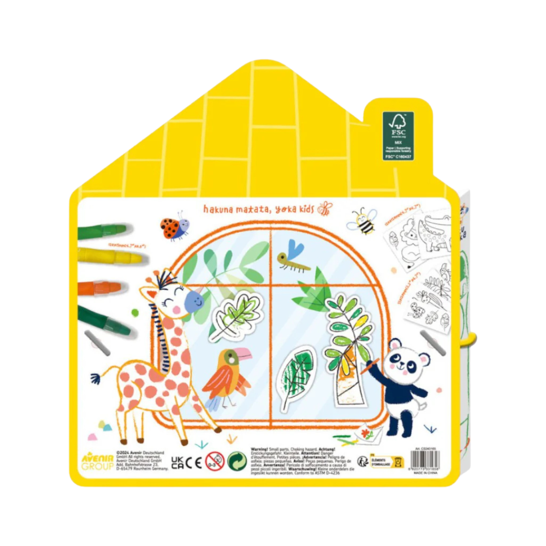 Window Art - Animais da selva