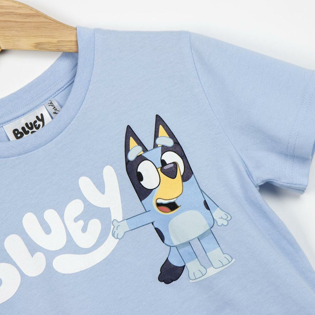 T-shirt Bluey azul 2-6 anos