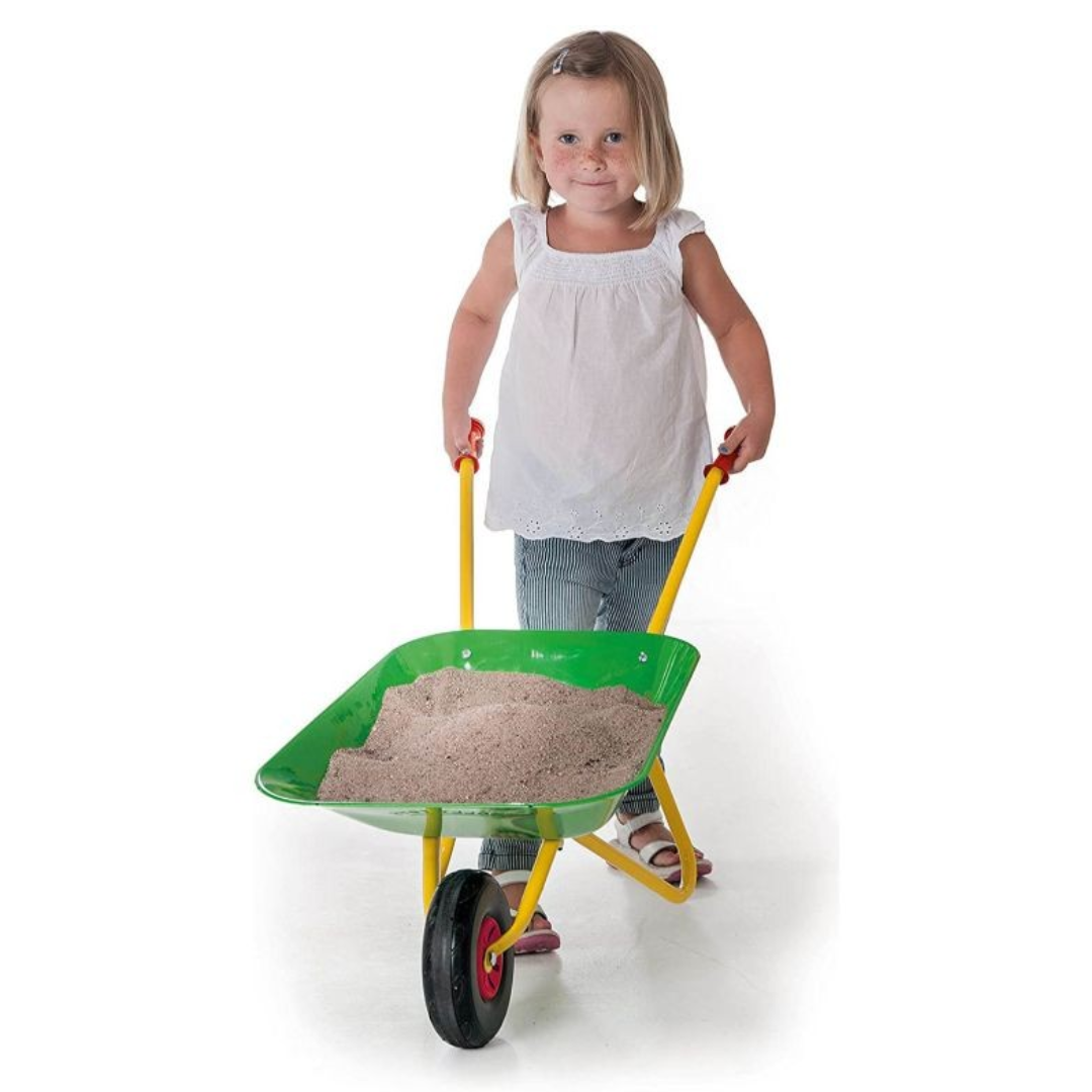 Carrinho de mão de metal