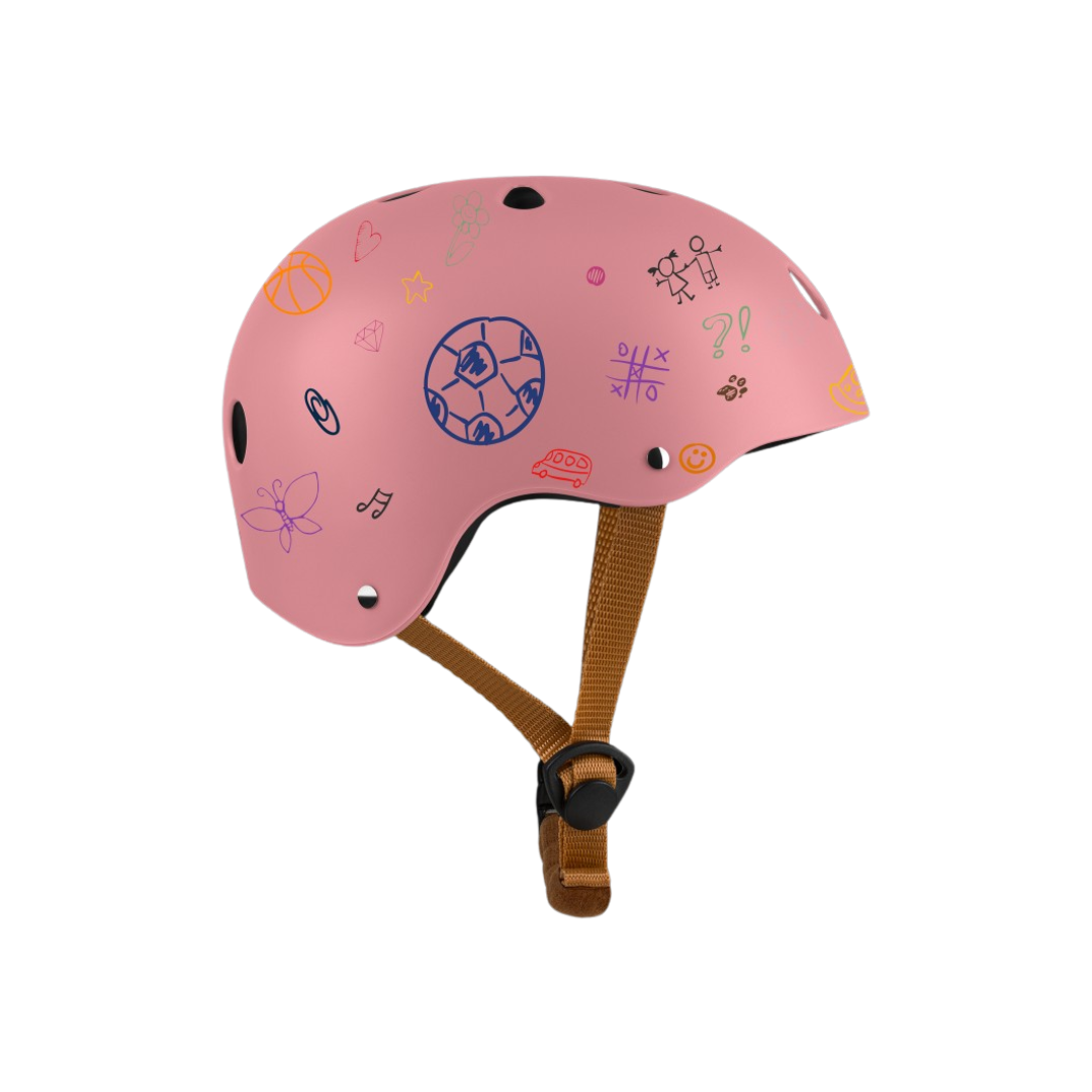 Capacete Rosa 50-56cm