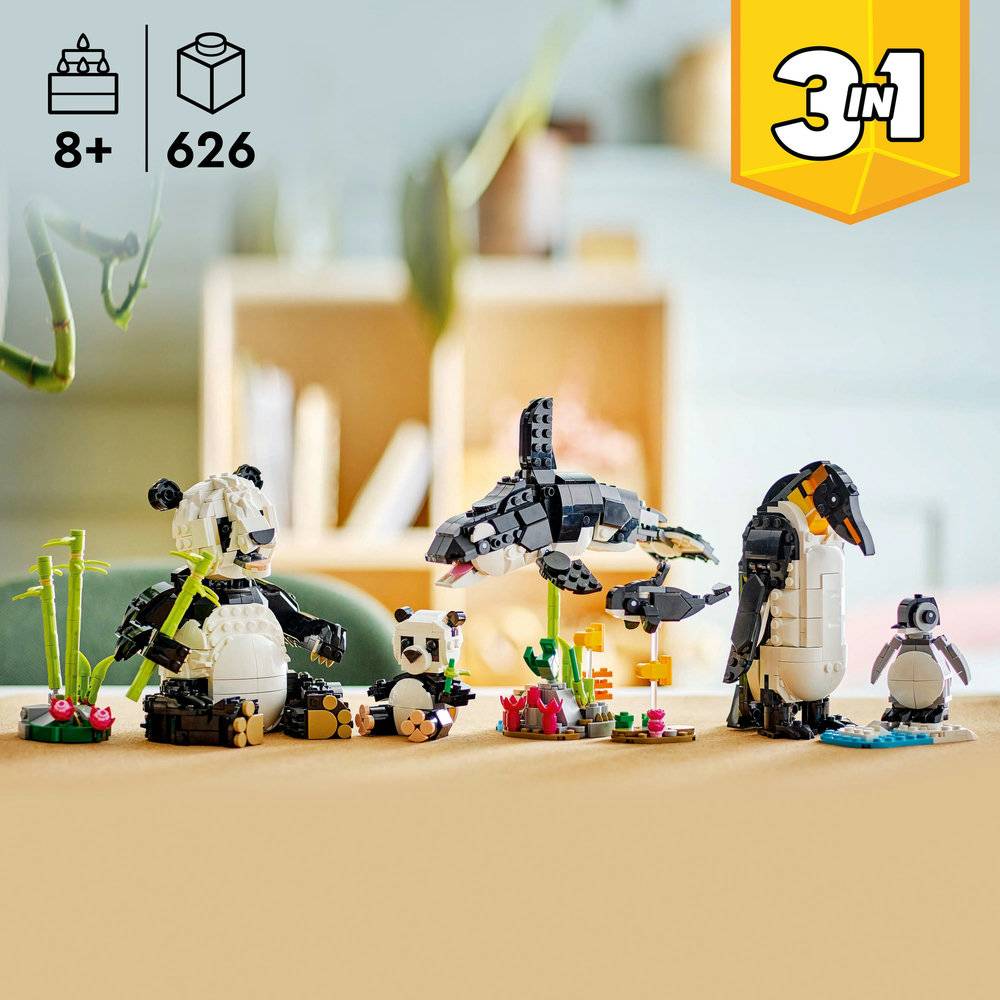 LEGO Creator 31165 - Família de Pandas