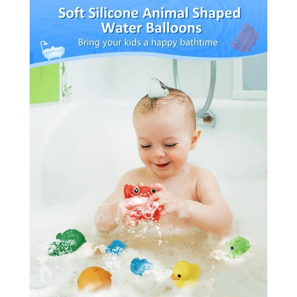 Balões de água reutilizáveis Animais 3uni