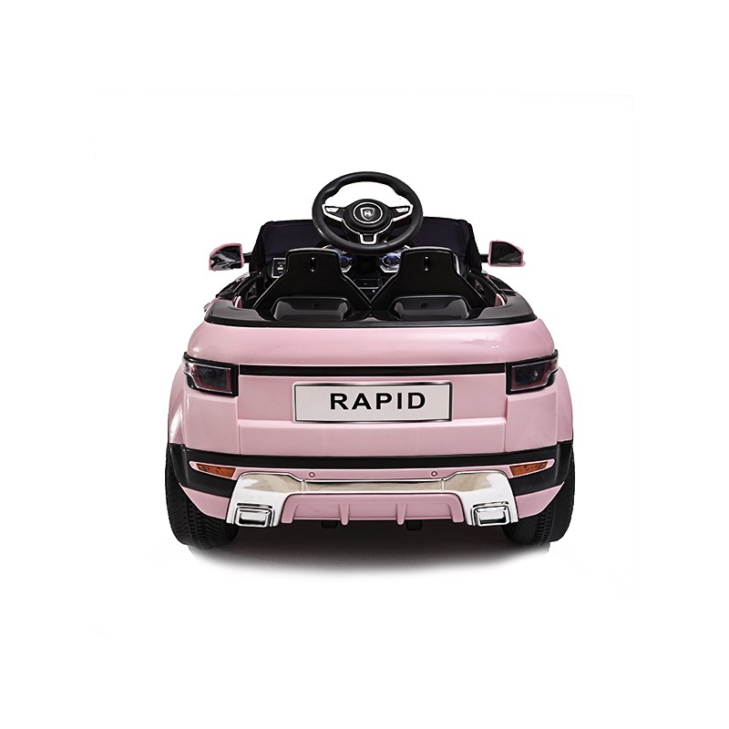 Carro elétrico 12V Range Rapid rosa