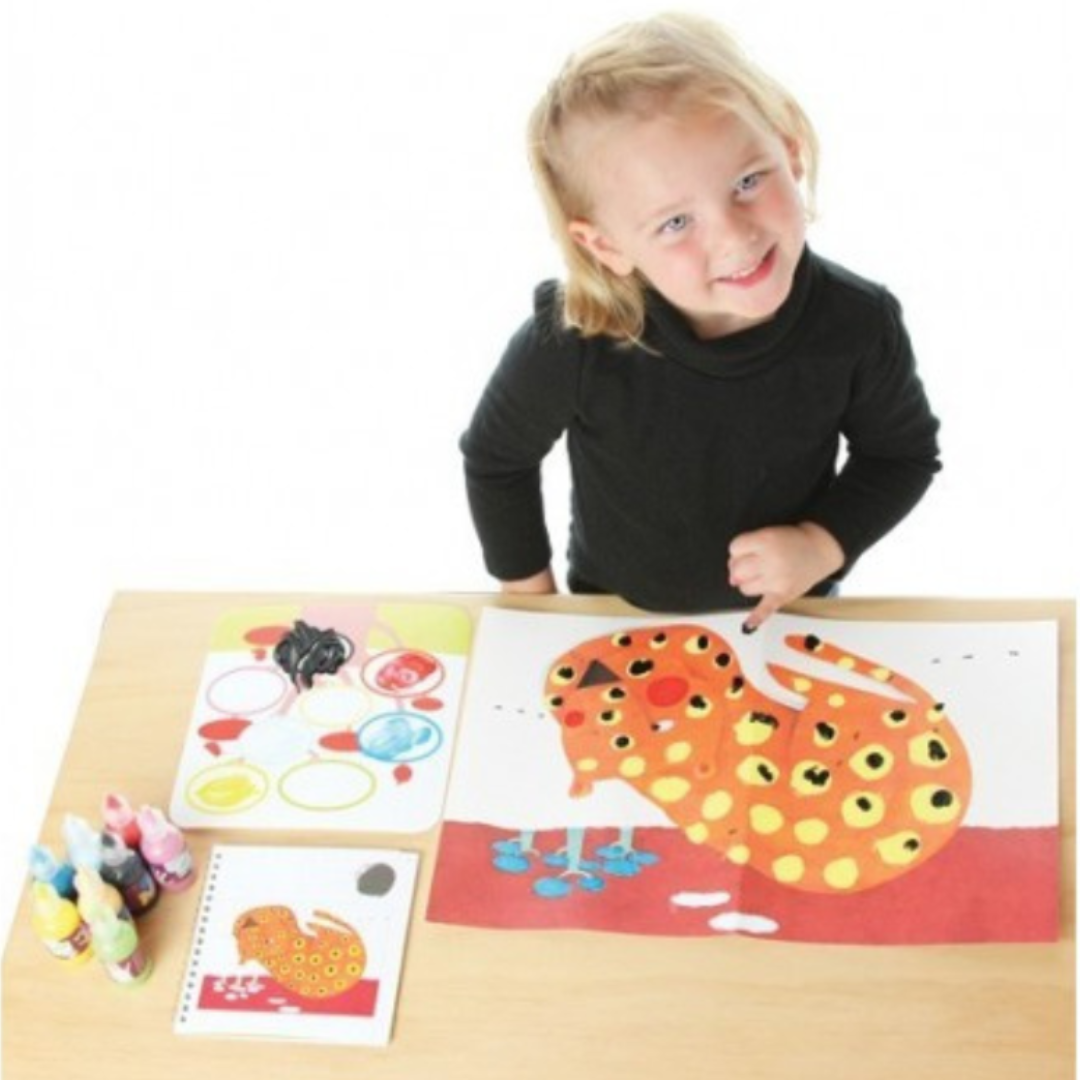 Pintar o Oceano - Atividade de pintura com guaches