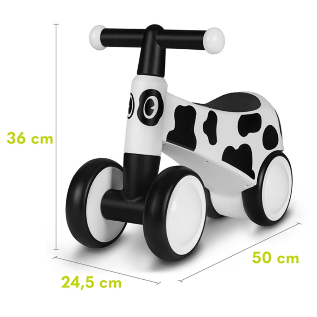 Triciclo sem pedais vaca Sammy