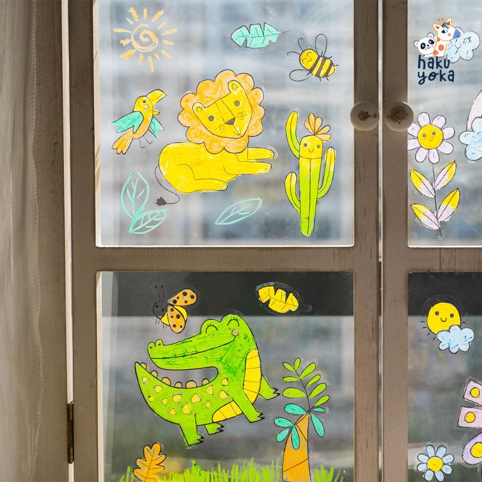 Window Art - Animais da selva