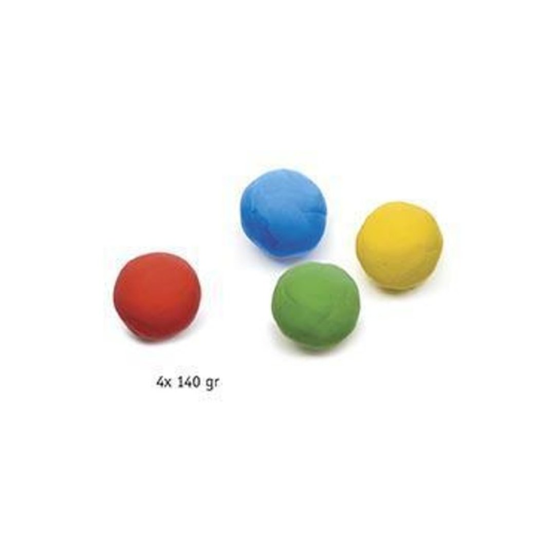 4 Potes de Plasticina
