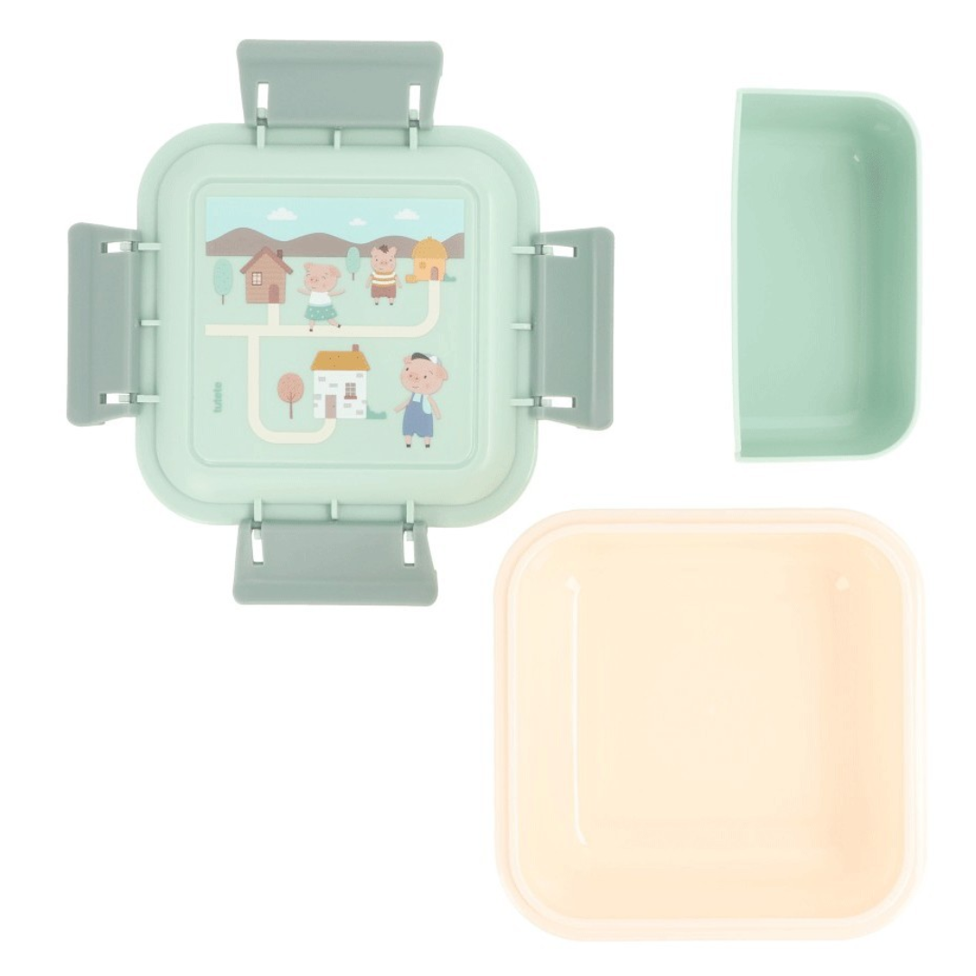 Lancheira grande Os três porquinhos