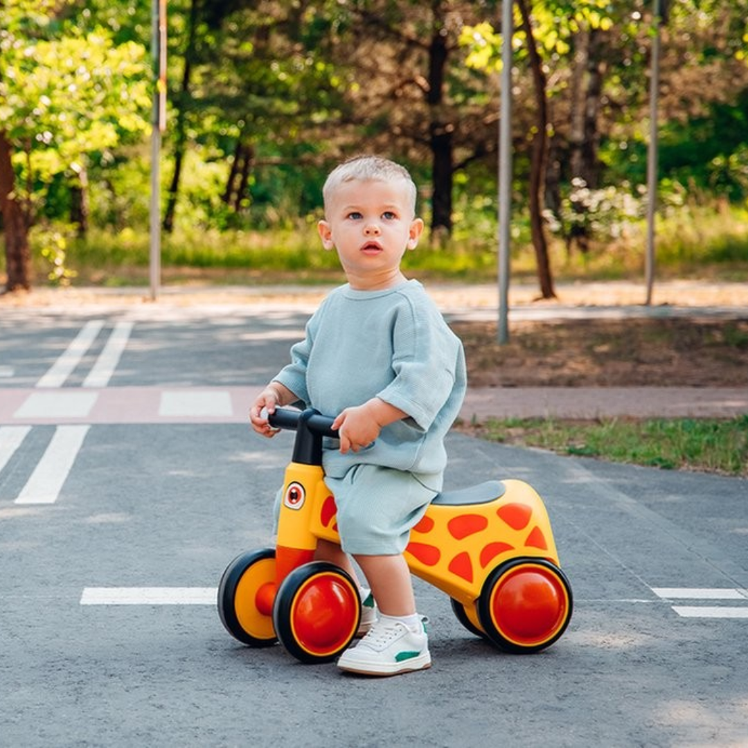 Triciclo sem pedais girafa Sammy