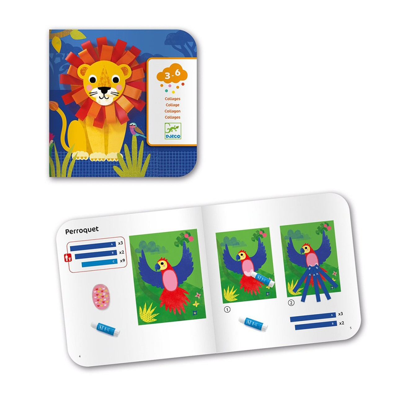 Pequenos Loops - Jogo de colagens