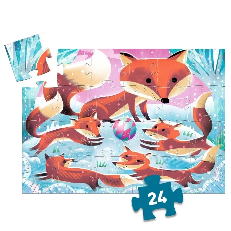 Puzzle Ginger, a Raposa 24 peças
