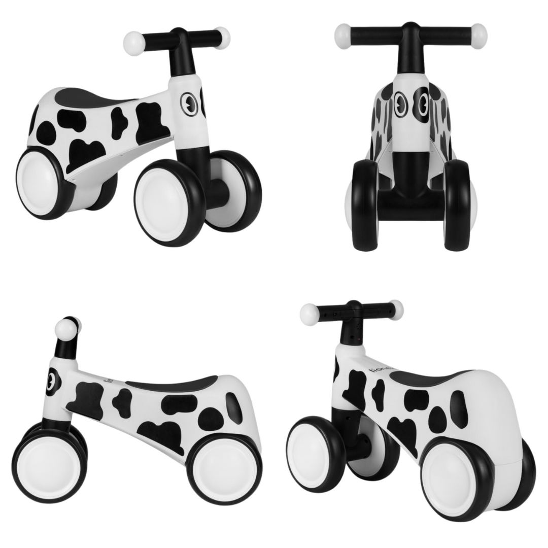 Triciclo sem pedais vaca Sammy